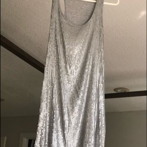 MICHAEL Michael Kors Ribbed Racerback Tank Dress